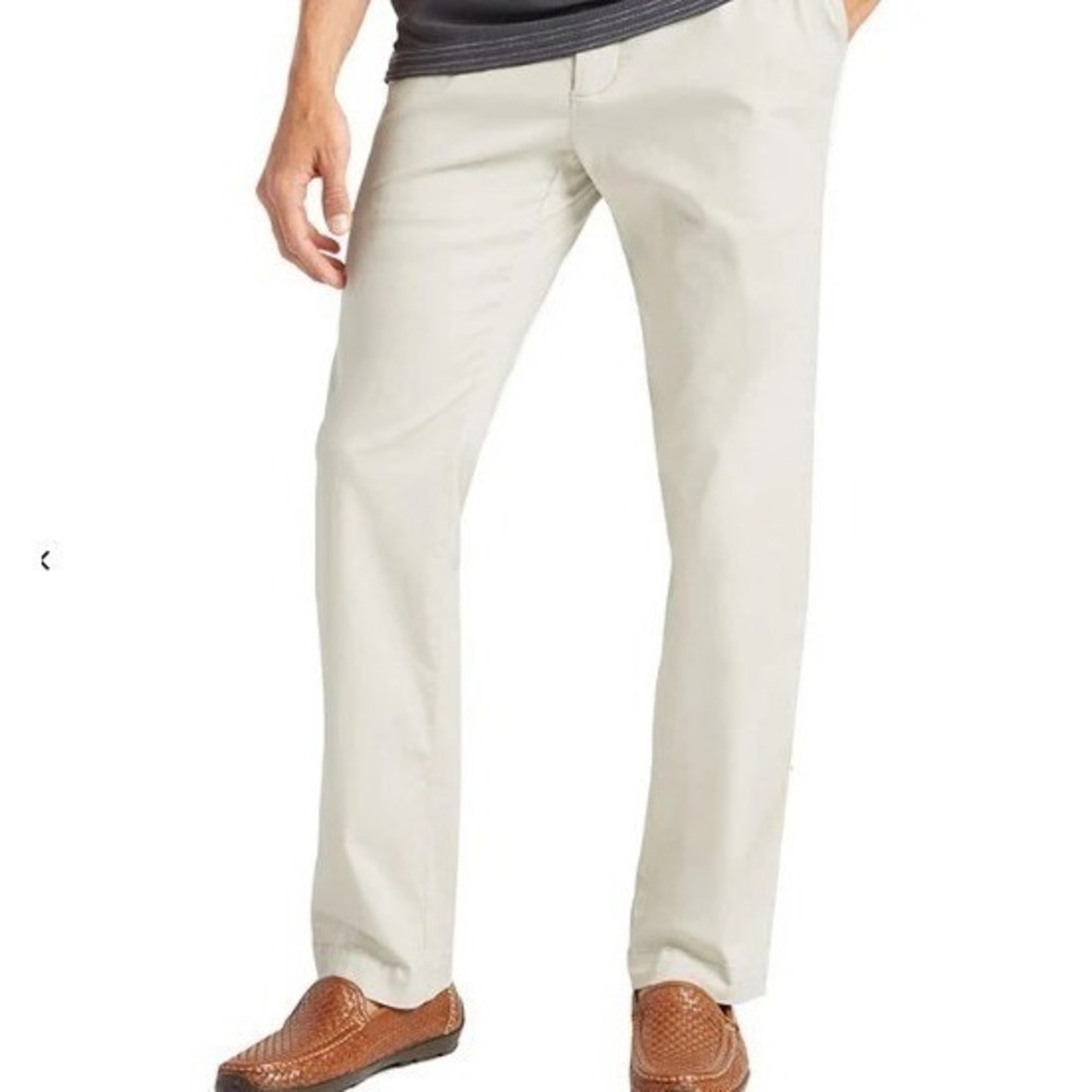 Tommy‎ Bahama Mens 36 x 34 Boracay Flat Front Bleached Sand Chino Pants NWT
